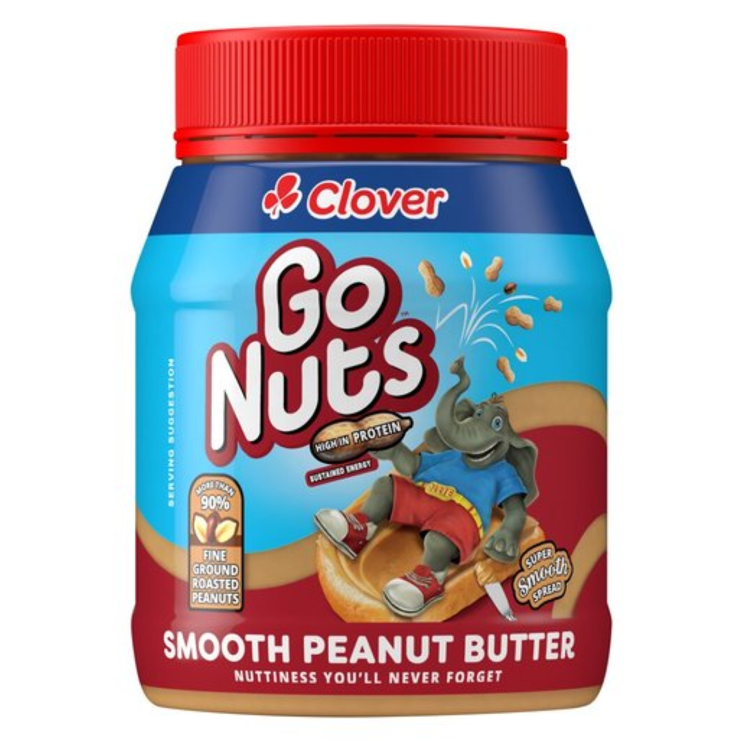CLOVERS PEANUT BUTTER SMOOTH 400G